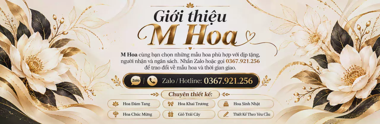 Ảnh bìa Shop hoa tươi Xã Lấp Vò Đồng Tháp - Tư vấn mẫu hoa hợp ngân sách